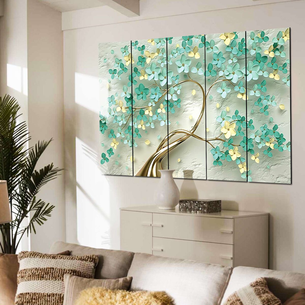 SET OF 5 DIGITAL WALL PAINTING - Image 2