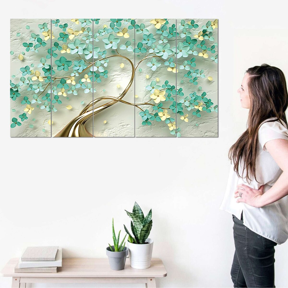 SET OF 5 DIGITAL WALL PAINTING - Image 5