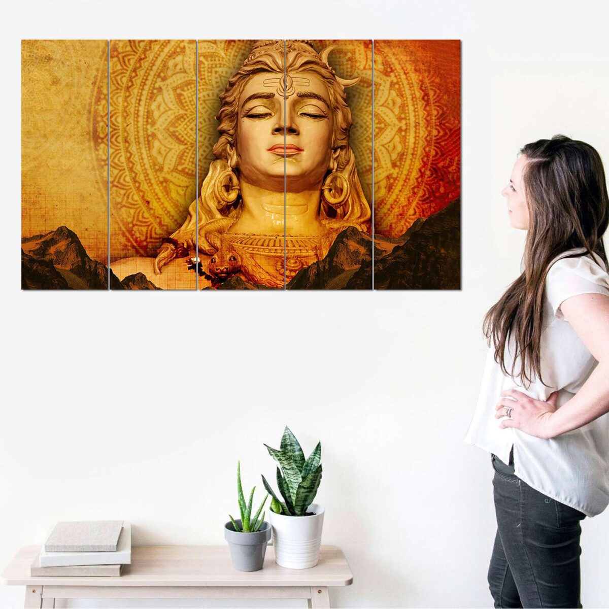 SET OF 5 DIGITAL WALL PAINTING - Image 3